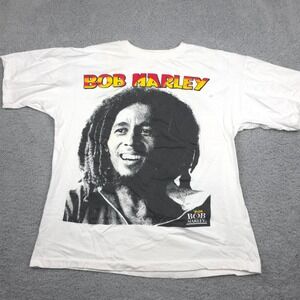 Vintage RARE Bob Marley Above The Falling Rain‎ Single Stitch T-Shirt - XL